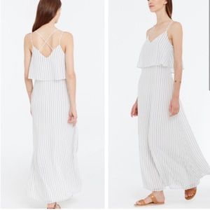 Ann Taylor Cross Strap Maxi Dress
